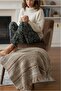 Long Single Bottom Pajamas - Home Wear Casual Comfortable Pajama Bottoms - 2