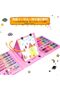 208 Piece Art Supplies Drawing Art Kit for Kids - Blue - 3