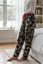 Men's Long Single Bottom Pajama Cotton Home Wear Daily Comfortable Cut Sweatpants Elastic Waist - 4