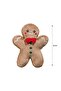 Stylish Choices from Esvab Clothing |   Plush Throw Pillow with Cookie Man Figure 20 cm - 4