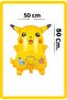 Foil Balloon Pokemon Pikachu Character 50cm Helium Gas Compatible