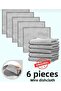 5 Pieces Wire Dishcloth Non-Scratch Dishwashing Wire Steel Cloth 20X20 cm Double Layer S-602 - 2