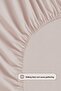 Castor Duvet Cover Set Double Size (200X220 cm) Beige - 6
