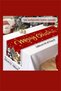 Extra Long Christmas Tablecloth |   Polyester Christmas with Burgundy / Gold / Green / Grey / Brown Options