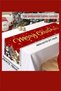 Extra Long Christmas Tablecloth |   Polyester Christmas with Burgundy / Gold / Green / Grey / Brown Options - 3