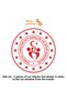 Youth and Sports Ministry Logo Sticker 8 cm 2 Pieces |   Car Windshield Sticker Sticks to the Glass from the Inside - 2
