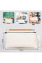 Christmas Noel Santa Claus Christmas Design 100% Cotton Pencil Case, Purse, Makeup Bag, Handbag - 3