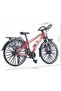 Red High Quality Metal 1:10 Scale Collectible Die Cast Model Bike - 3