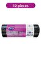 Professional 10-Pack Garbage Bags Jumbo Size 80 X 110 cm Twelve-Pack