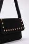 Black Suede Trock Women's Mini Shoulder Bag Takaw26Oc00074 - 4
