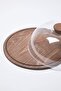 Ahşap Kek Fanusu Naturel (29 cm) TPHAW26KSK00001 - 5