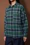 Mavi-Çok Renkli Flanel Ekoseli Oversize/Geniş Kalıp Gömlek TWOAW26GO00132 - 3