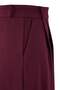 Mürdüm Bol Paça Dokuma Pantolon TPRAW23PL00016 - 6