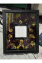 25x30x3 photo compartment memory frame flower rose box frame with glass - 3