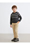 Zero Roba Collar Boys' Knitwear Sweater for Style Enthusiasts from Uzg Store - 3