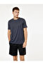 Regular Fit Short Sleeve Crew Neck Sports T-Shirt