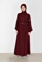 EMBROIDERY DETAIL HIDDEN BUTTONED BIRDLE DRESS 42387 - 2