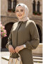 Long Tunic Modal Suit 0330-04 Khaki - 4