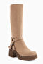 Kenzie Mink Suede Ankle Detailed Women's Boots - 2