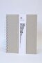 مفكرة يومية بغلاف صلب حلزوني من طراز Prime Grey Gray 2026 - 2