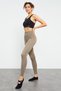 Camel High Waist Stretch Slim Fit Skinny Leg Women's Leggings - 94545 - 3