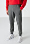 Khaki Zipper Pocket Standard Fit Jogger Men's Tracksuit Bottom - 84587