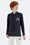 Navy Blue Polo Neck Boy T-Shirt - 11172 - 8