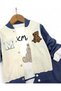 Baby Boy 3-Piece Seasonal Suit |   College Jacket, Long Sleeve Top and Bottom Set |   6-9-12-18-24 Months - 4