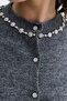 Women's Anthracite Stone Crew Neck Sweater - 4