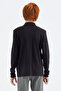 Black Polo Neck Boy T-Shirt - 11172 - 8