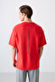 Fiesta Cotton Thick Soft Textured Oversize Fit Printed Men's T-Shirt - 88321 - 5