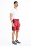 Alfred Red Standard Fit Men's Shorts - 81244 - 3