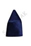 Takke, Foldable Takke, Turban, Mosque Material, Navy Blue Takke, Thin Takke, Hat, Robe (T133) - 3