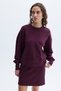 Women's Plum Waist-Tie Mini Skirt - 2