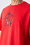 Fiesta Cotton Thick Soft Textured Oversize Fit Printed Men's T-Shirt - 88332 - 3