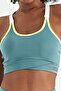 Mint Green Back Detailed Strap Slim Fit Women's Bustier - 97254 - 3