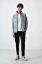 Bran Gray - Blackscuba Fabric Men's Tracksuit - 85199 - 7