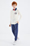 Ecru Polo Neck Boy T-Shirt - 11172 - 5