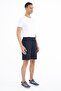 Ryan Navy Blue Standard Fit Men's Shorts with Pockets - 81239 - 4