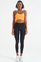Neon Orange Back Detailed Strappy Slim Fit Women's Bustier - 97254 - 2
