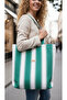 Benita Multi-Purpose Bag Fabric Shoulder Bag Handbag Green - 2