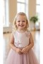 Girl's Dress with Embroidered and Detailed Embellishments - 3