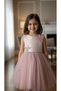 Girl's Dress with Embroidered and Detailed Embellishments - 6