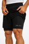 Pro Short Football Tights Men's Short Football Over-The-Knee Tights Sports Shorts Underwear Tights Knee-Length Fitness Tights - 2