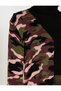 Camouflage Patterned Cardigan - 6