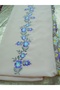 Handmade Embroidery Embroidered Needle Embroidered Prayer Cover Dowry Holder Mevlit Hijab Crepe Fabric 145X75 cm - 4