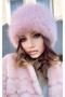 Trend, Viral Pink Russian Kalpak Hat, Russian Kalpak, Feathered Kalpak, Valentine's Day Gift - 2