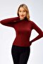 Zippered Fingerless Long Sleeve T-Shirt Blouse - 3