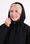 Women's Black Fur Lined Removable Hood Water and Windproof K Hooded Winter Coat & Jacket & Parka - 2