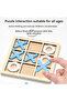 Blue Montessori Play Game Wooden Toy Mini Chess Interaction Puzzle Training Brain Learing Early Educ - 6